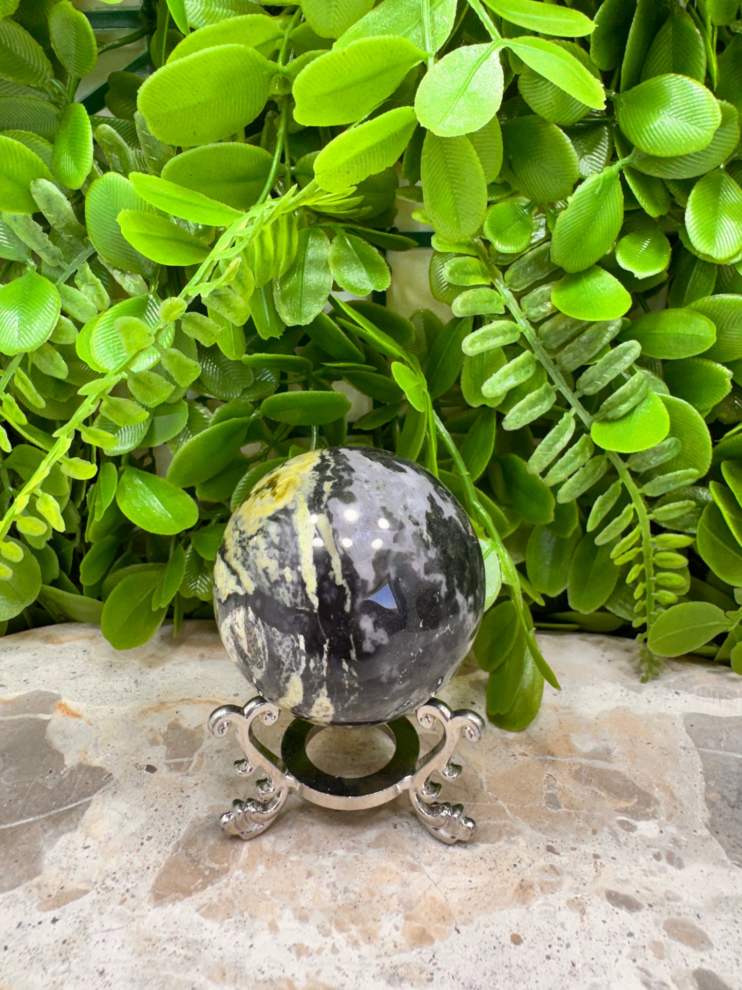 Leafy Green Serpentine 232g
