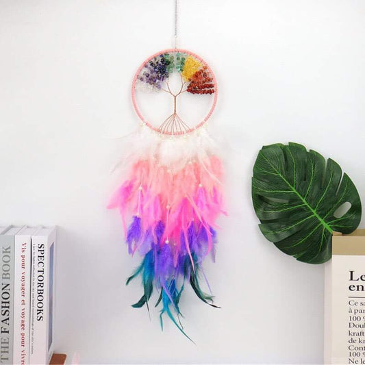 Chakra Feather Dreamcatcher