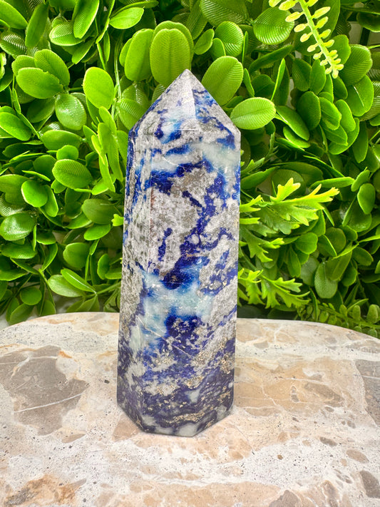 Afghanite Tower UV 654g