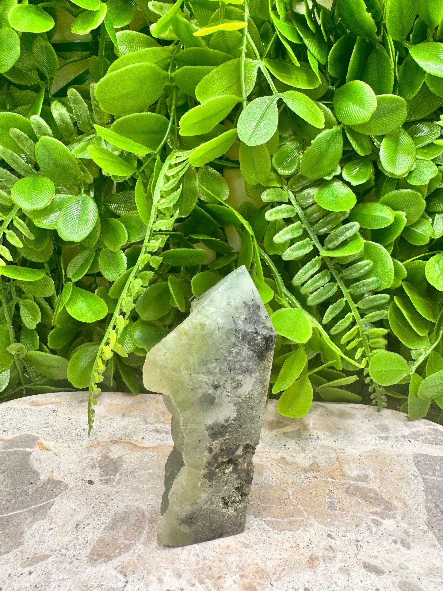 Prehnite Point Freeform 142g