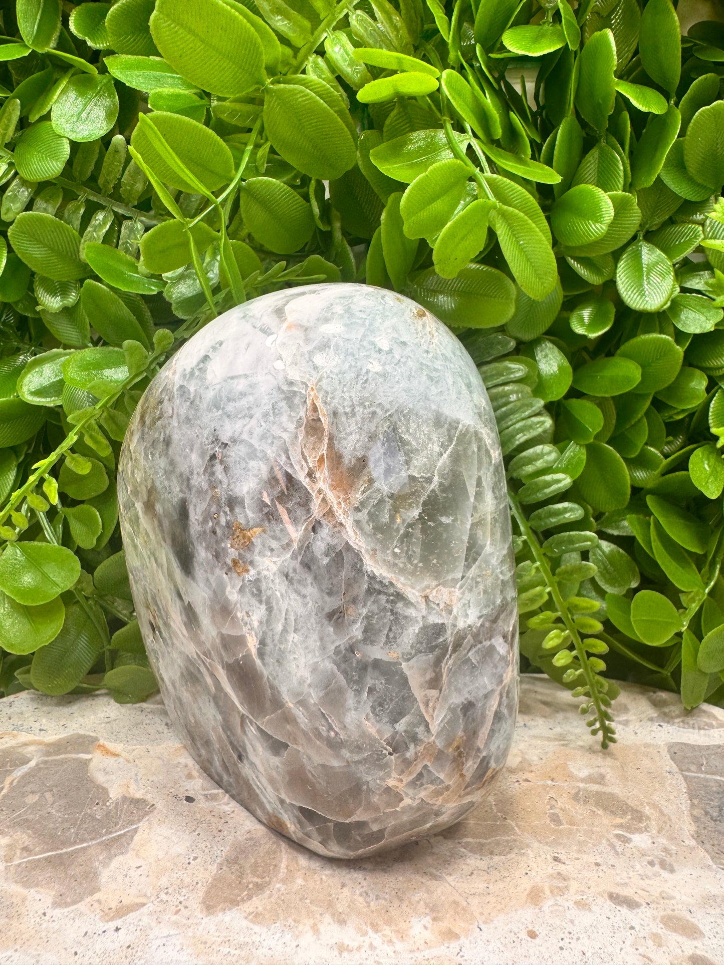 Smokey Quartz /Aquamarine/Tourmaline Freeform 1848g