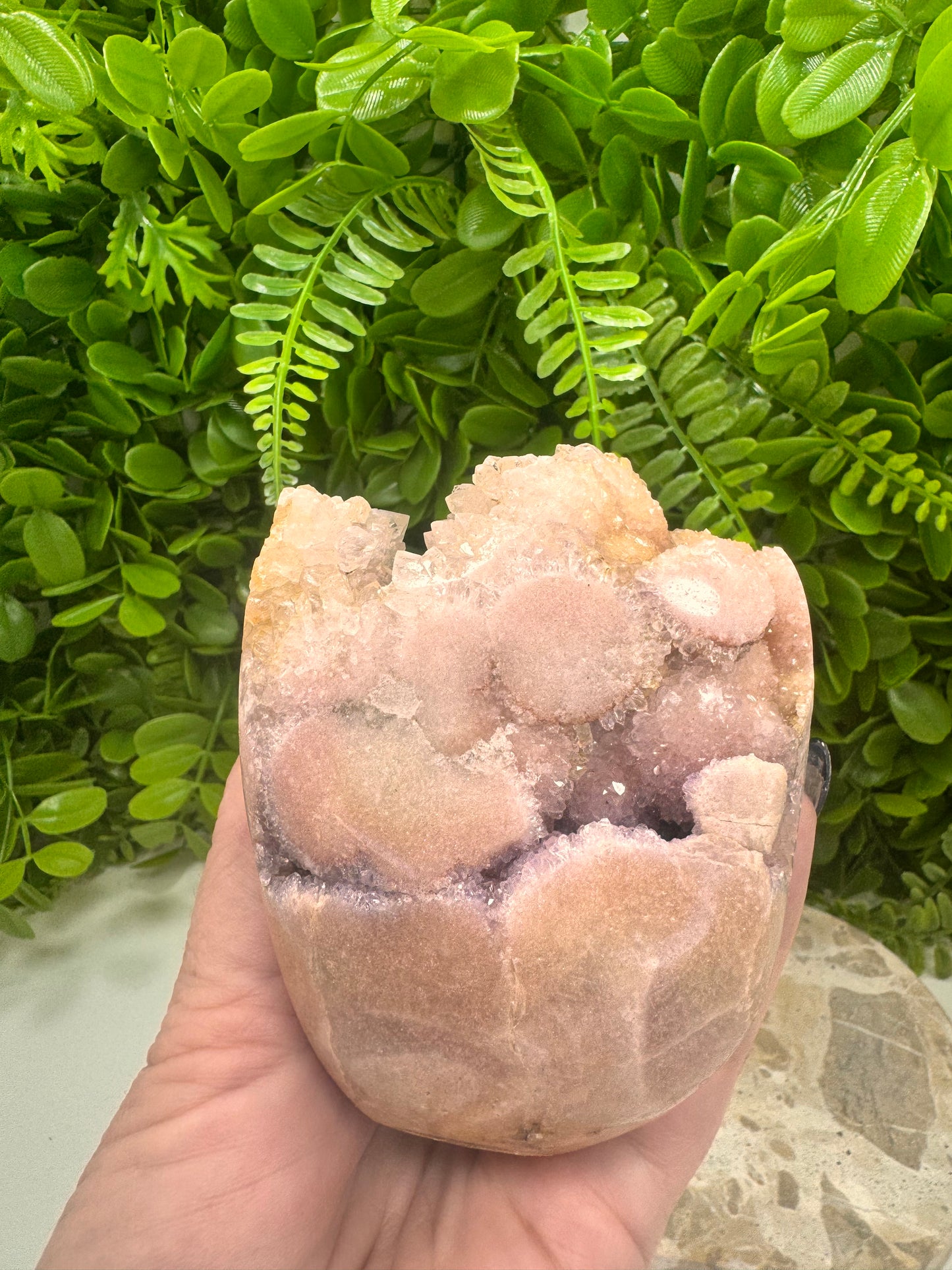 Pink Amethyst Freeform 676g