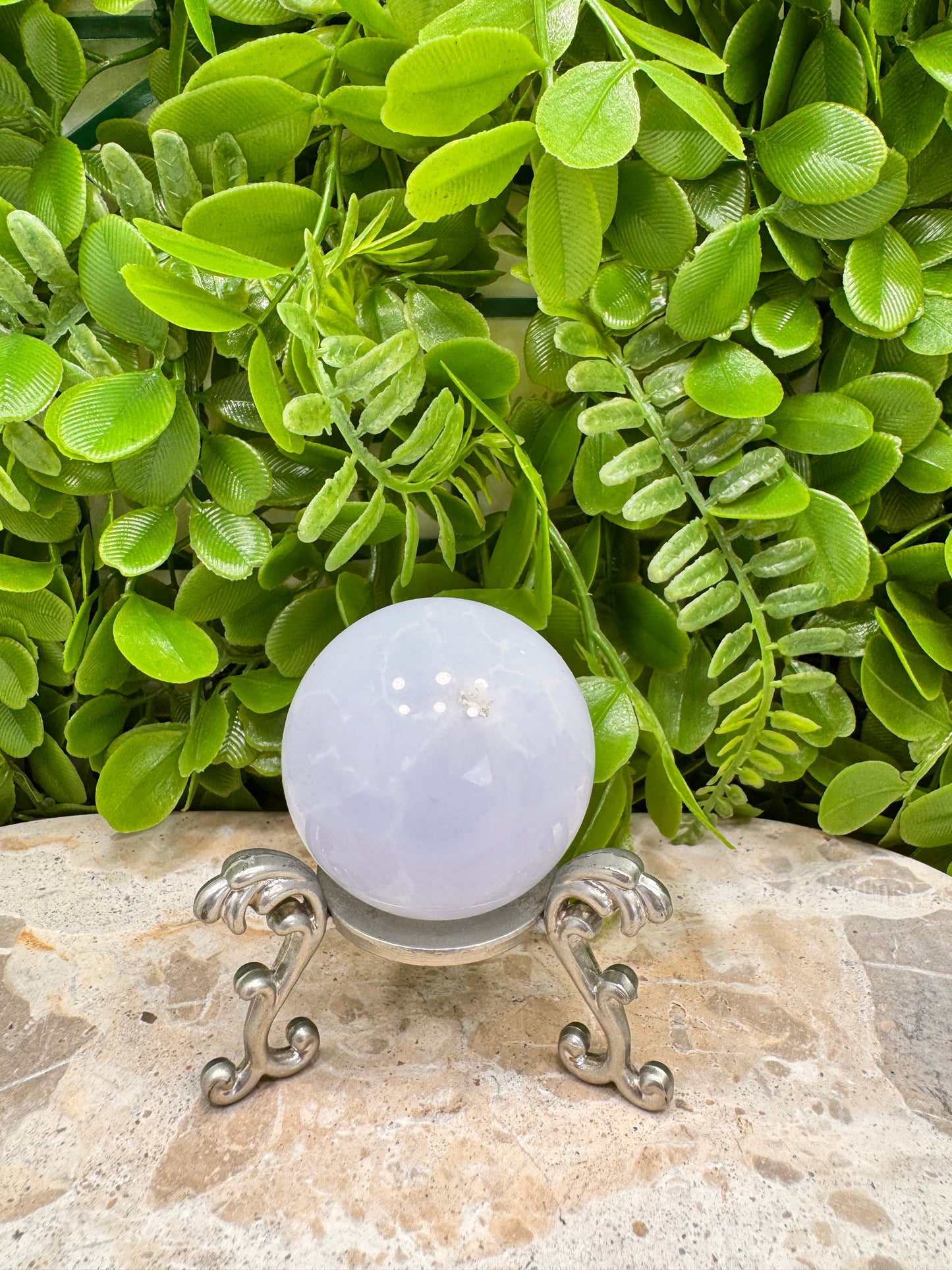Chalcedony Sphere 160g