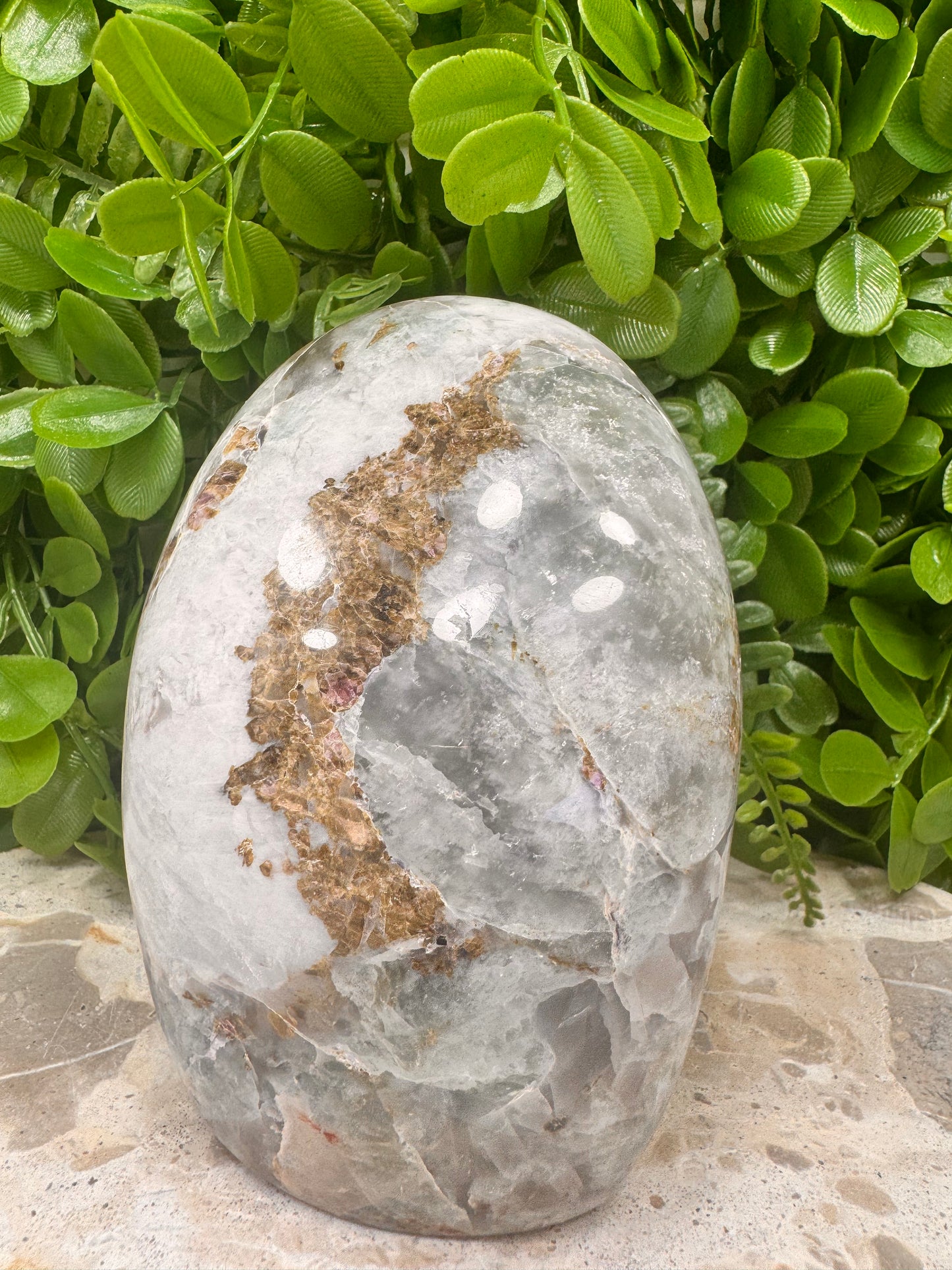 Smokey Quartz /Aquamarine/Tourmaline Freeform 1848g