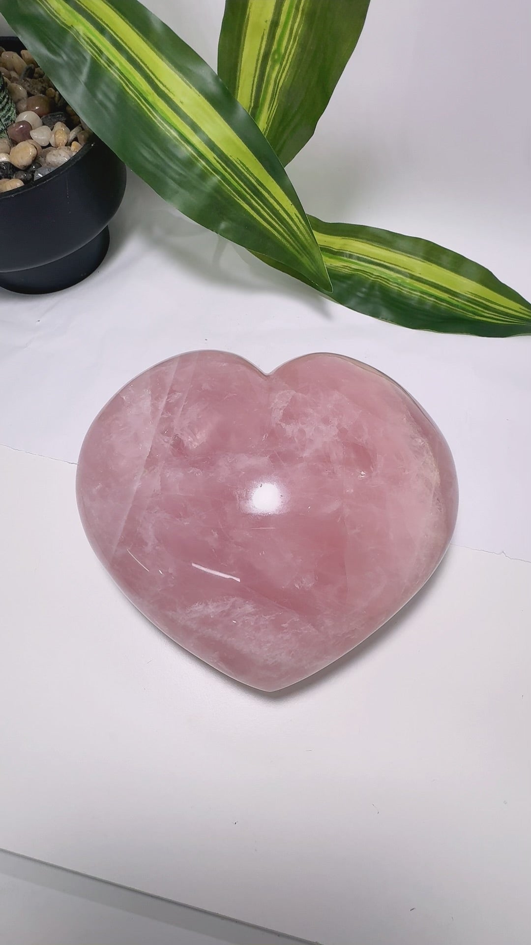 Rose Quartz Heart 3.6kg