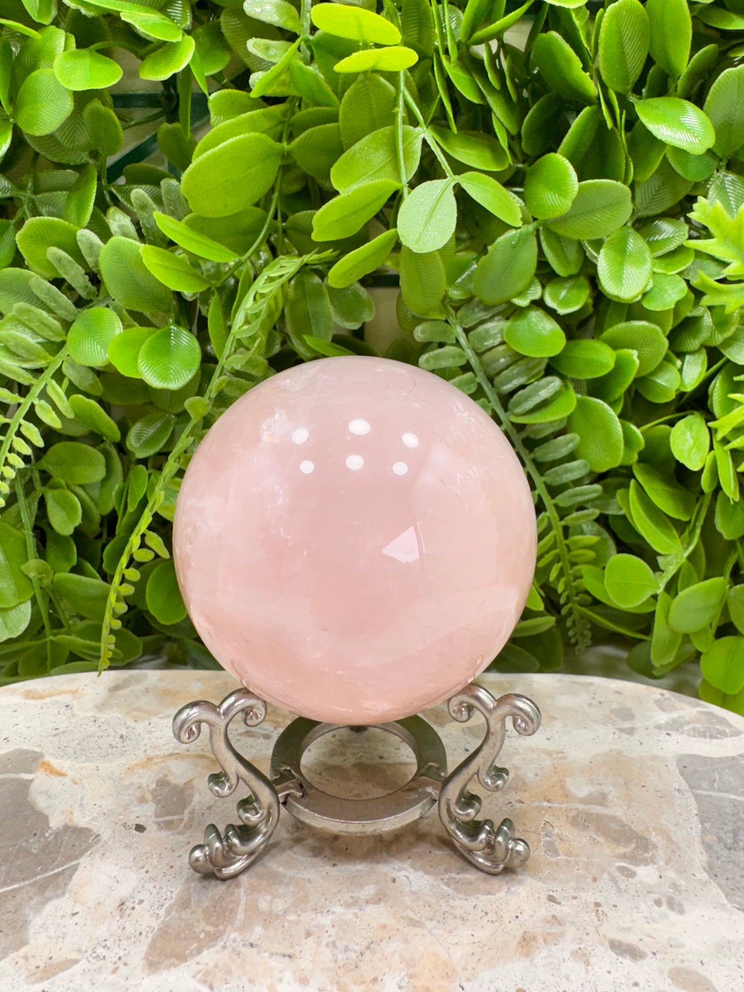 Rose Quartz Sphere  538g