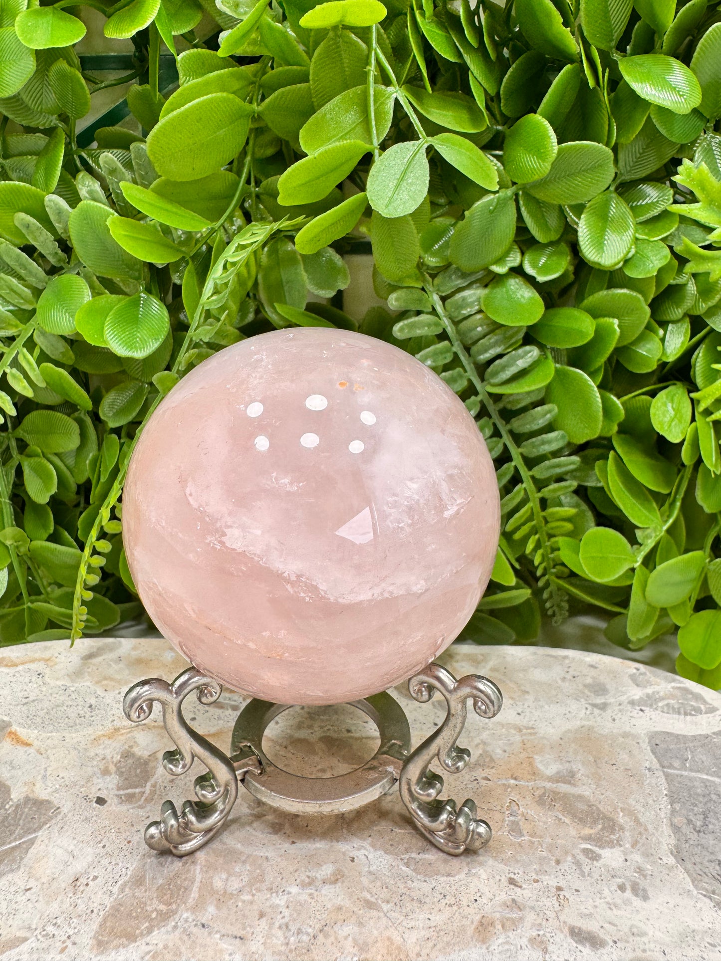 Rose Quartz Sphere  538g