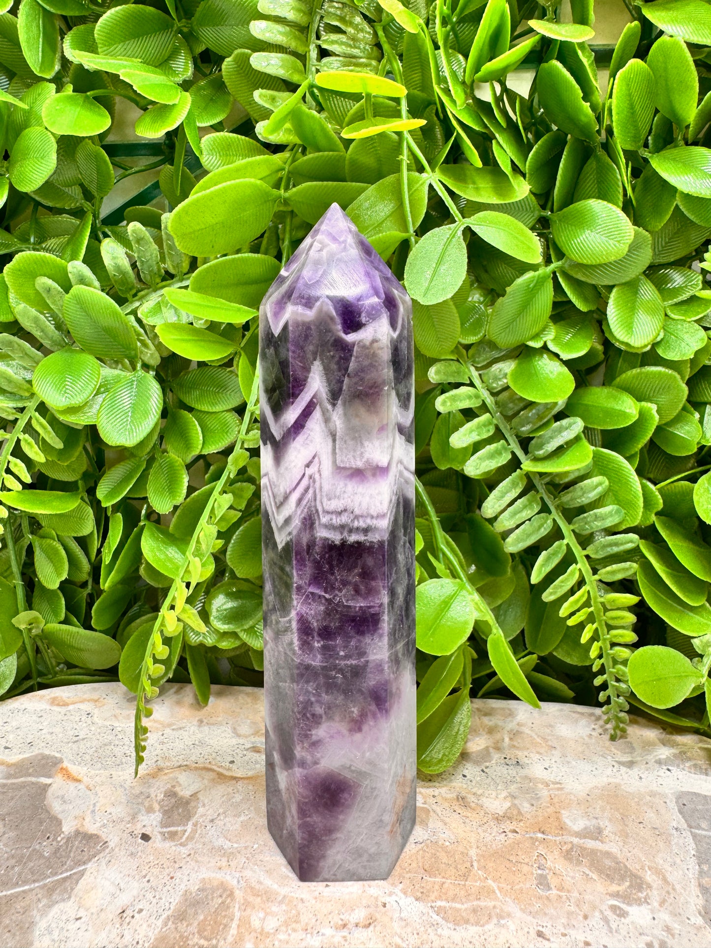 Chevron Amethyst Tower 252g