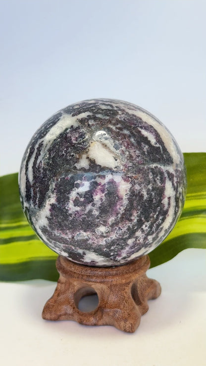 Zebra Jasper Sphere 416g