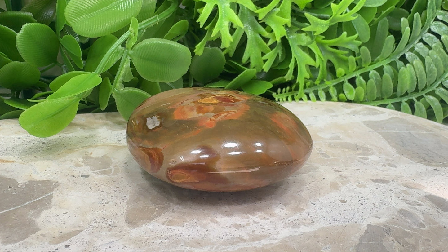 Polychrome Jasper Heart 136g