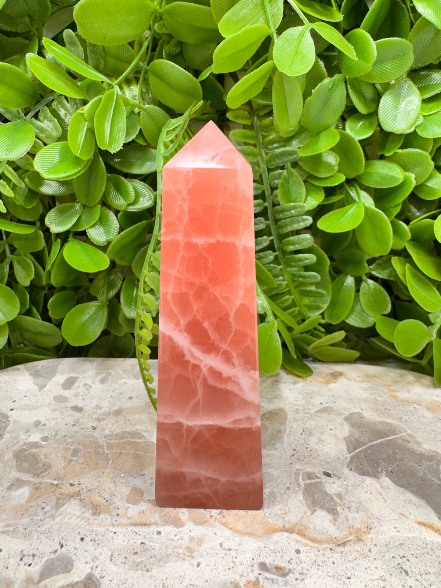 Rose Calcite Tower 260g