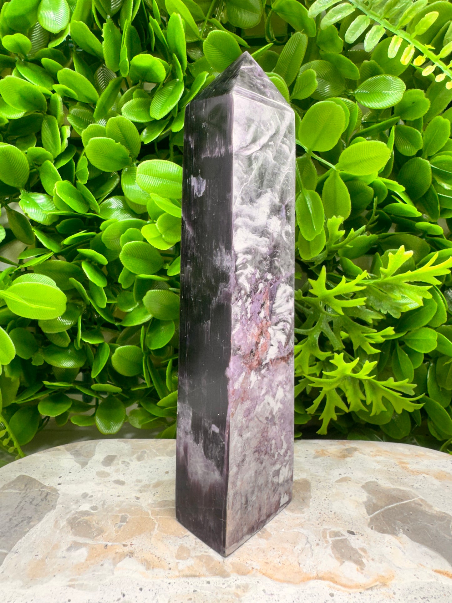 Purple Mica Tower 496g