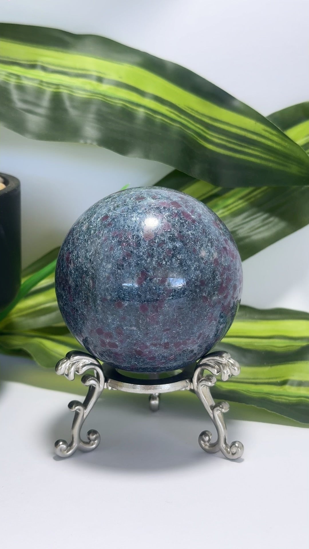 Ruby Kyanite Sphere 712g