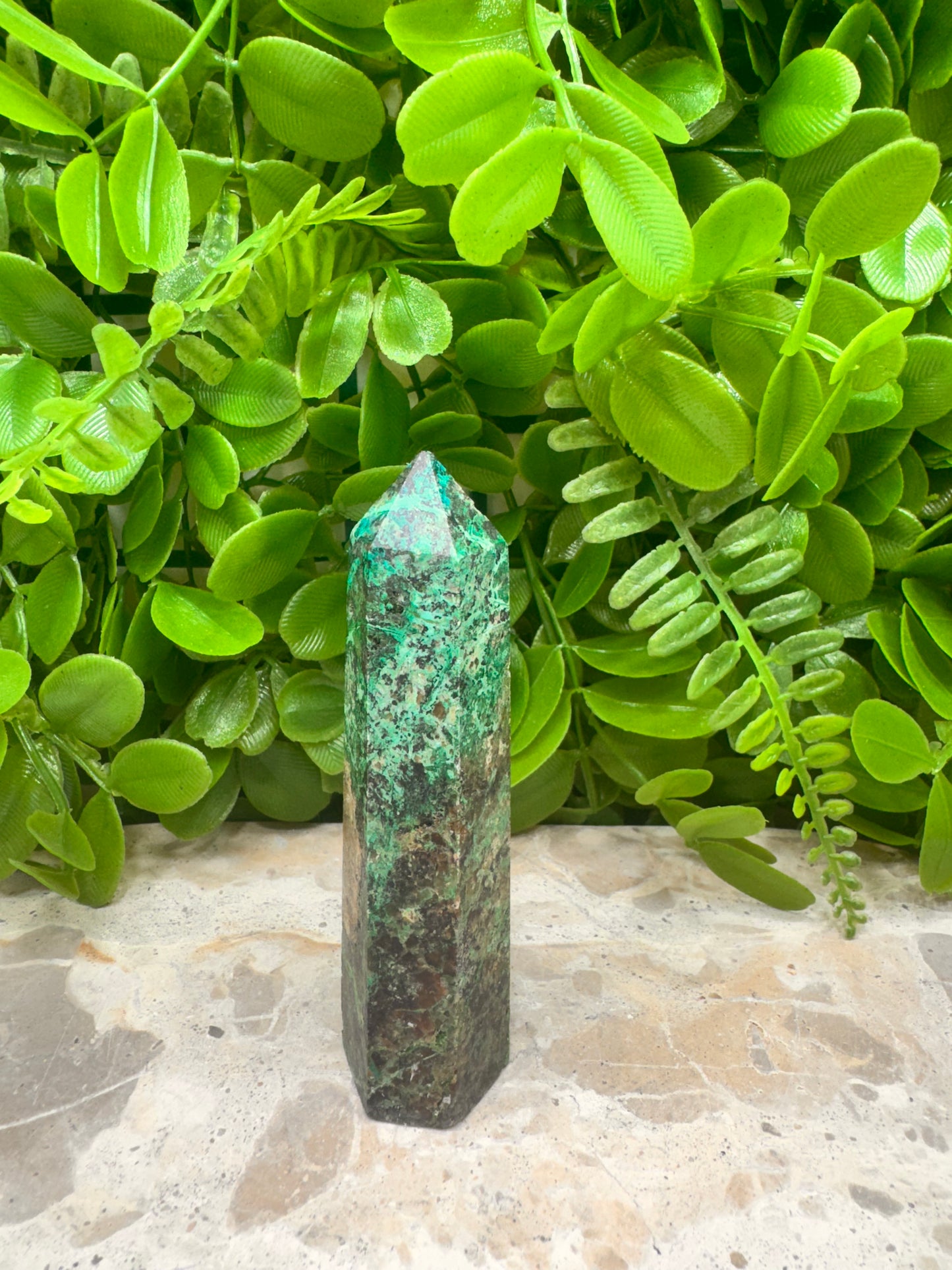 Chrysocolla Tower 123g