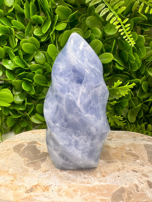 Blue Calcite Flame 1150g