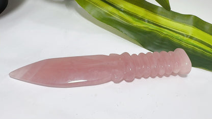 Rose Quartz Knife 114g