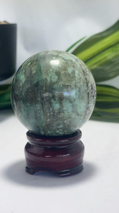 Turquoise Sphere 262g