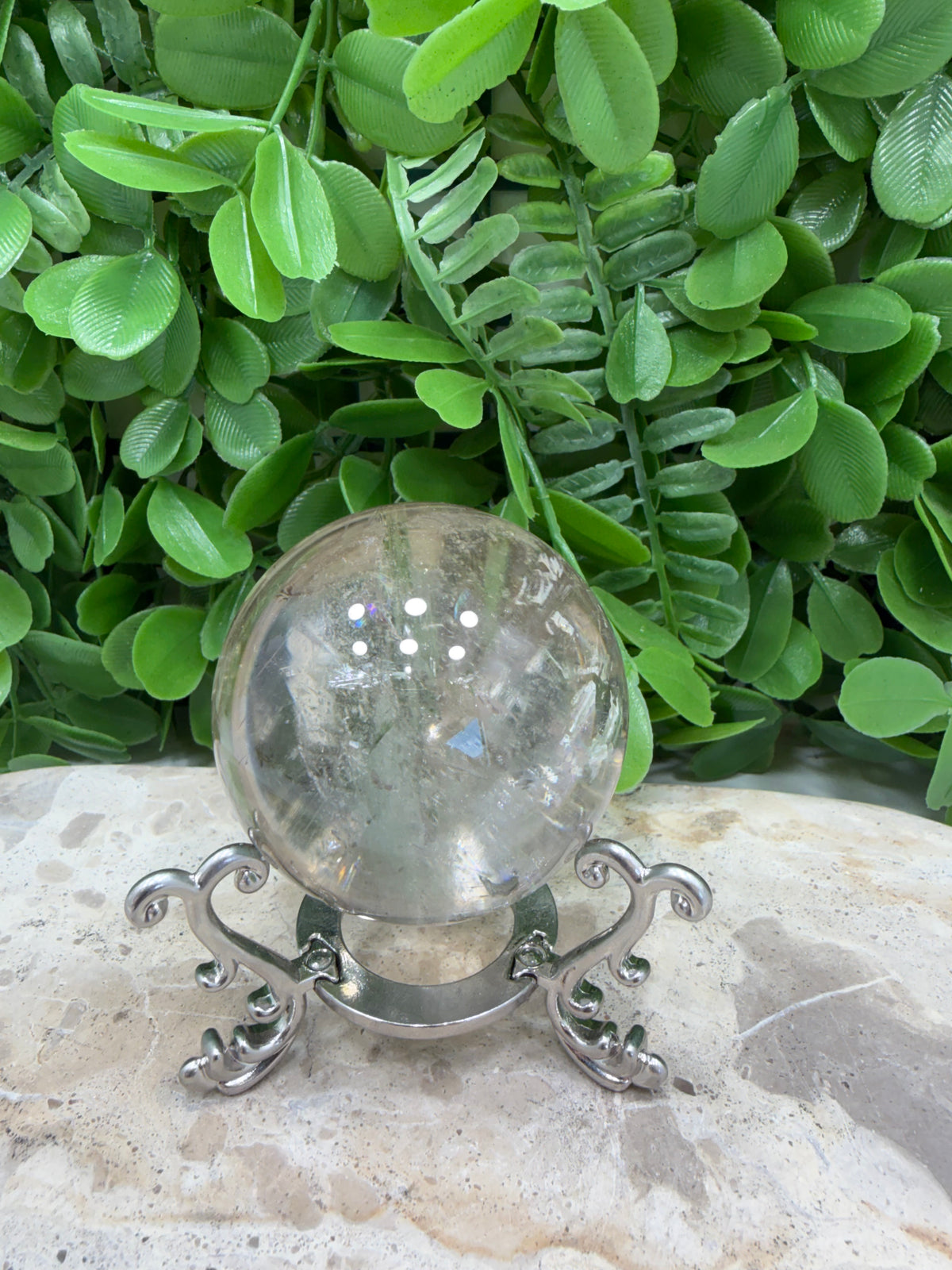Smokey Quartz Sphere 226g | Grounding • Protection • Calm