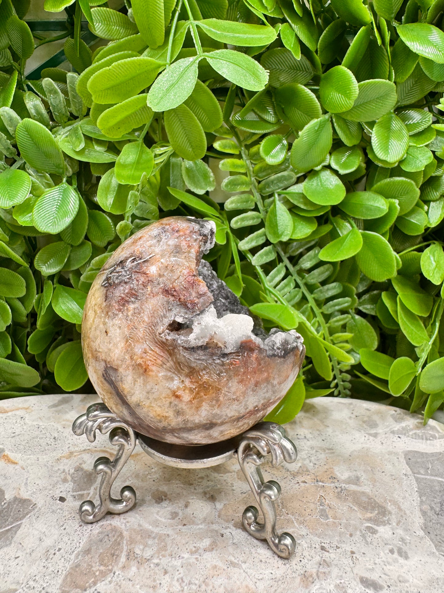 Stalactite Calcite Sphere 342g
