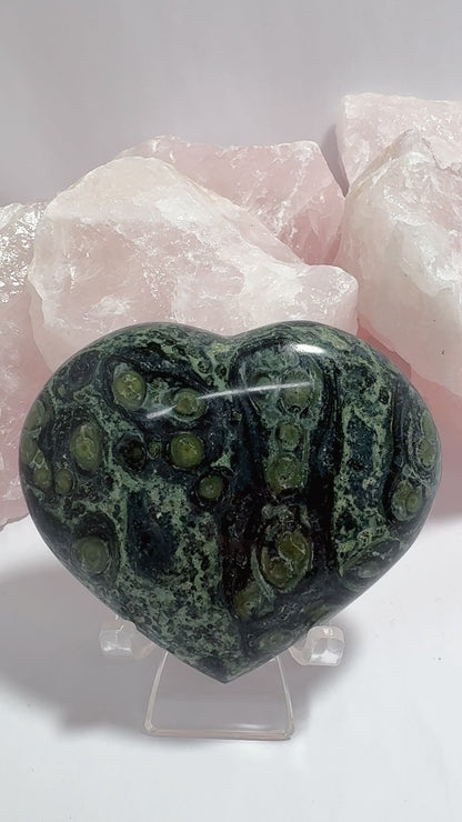 Kambaba Jasper Heart 210g
