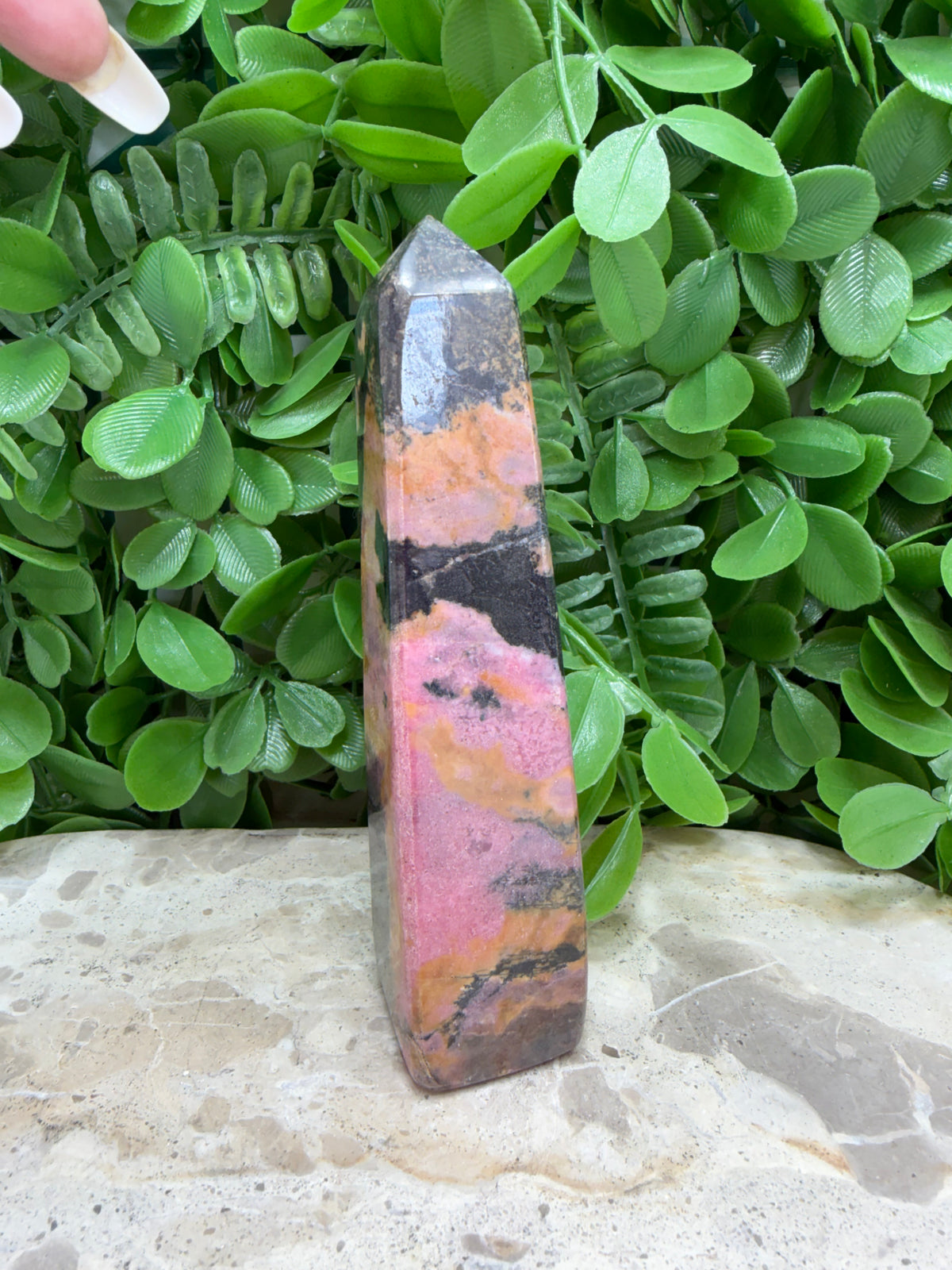 Rhodonite Tower 320g