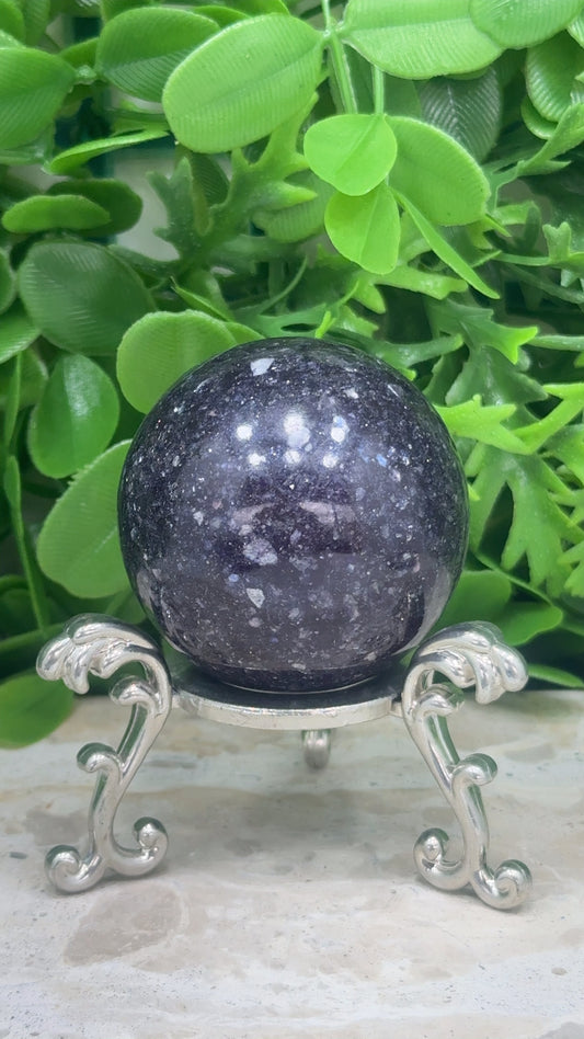 Lepidolite Sphere 178g