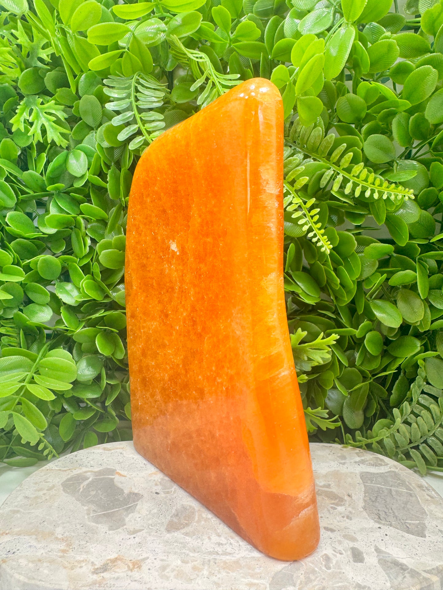 Crystalized Orange Calcite Freeform 2392g