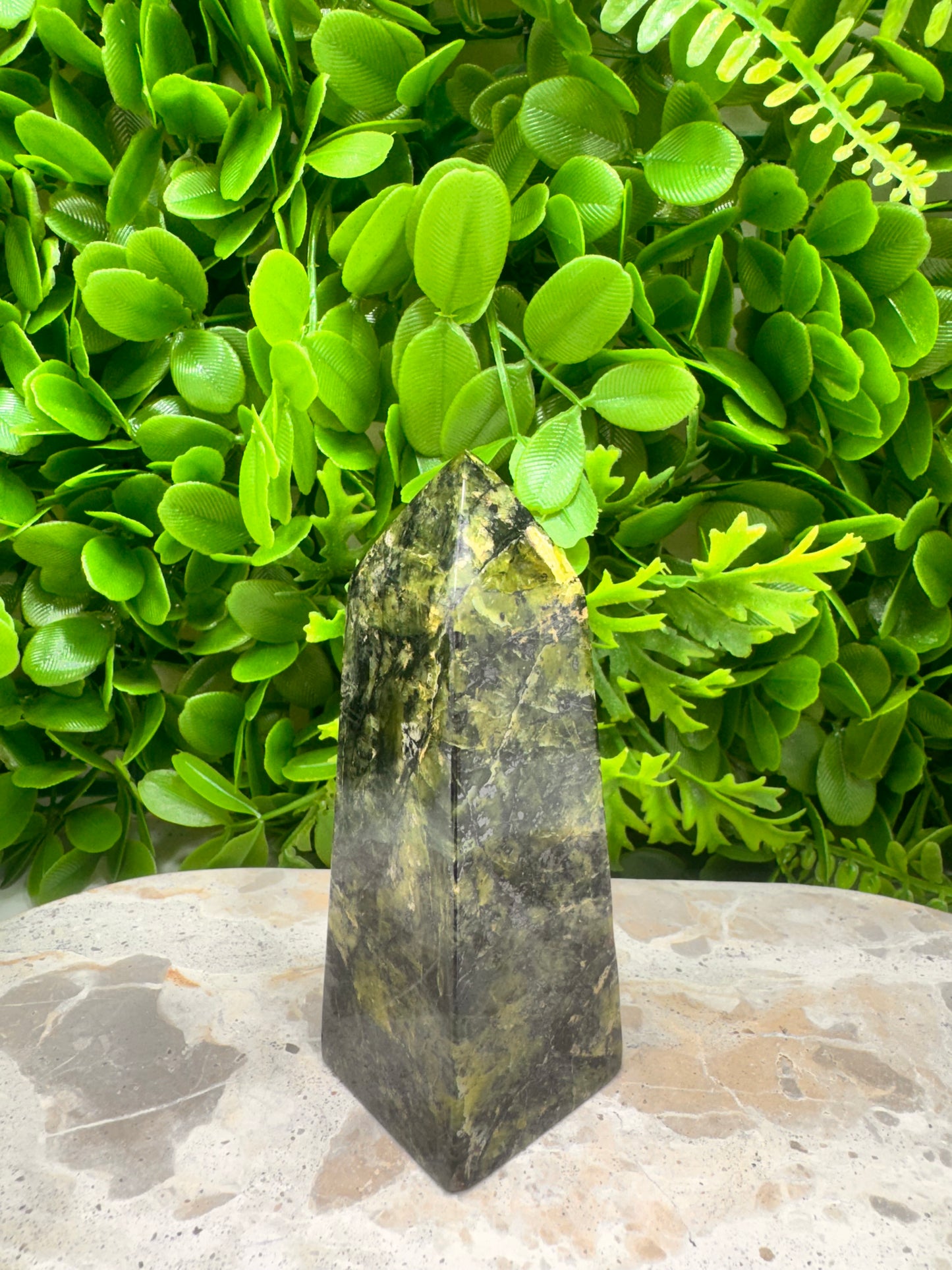 Nephrite Jade Tower 300g