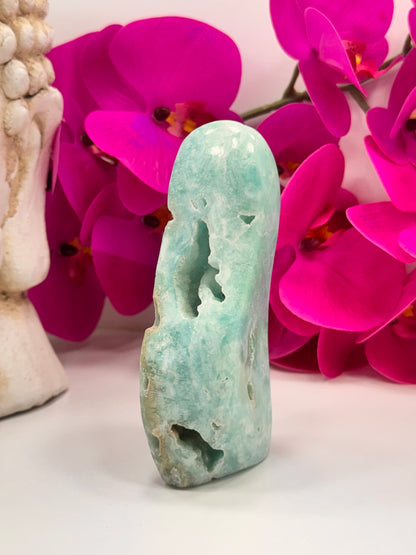 Aragonite with Smithsonite Freeform 416g