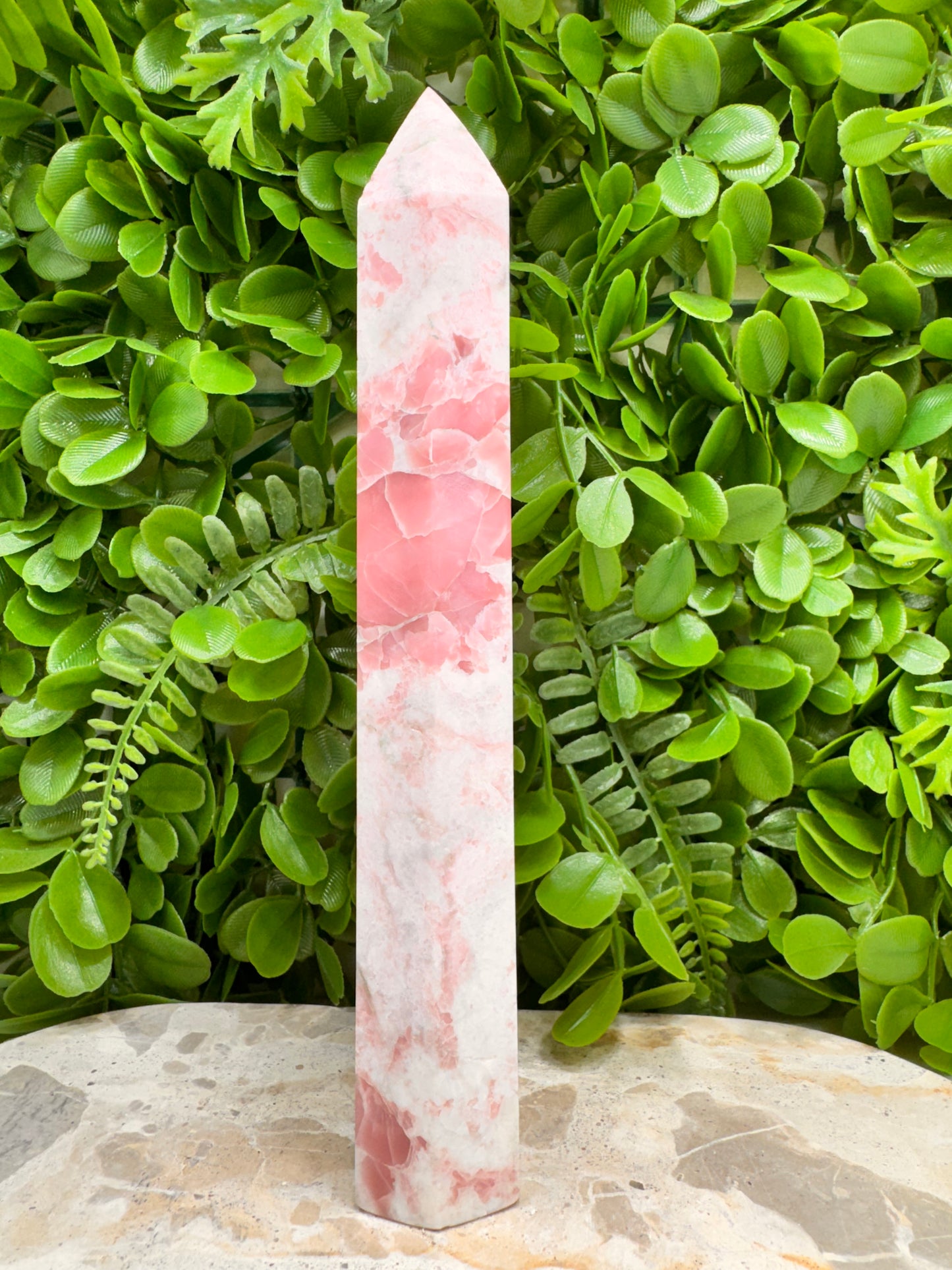 Pink Opal Tower 786g