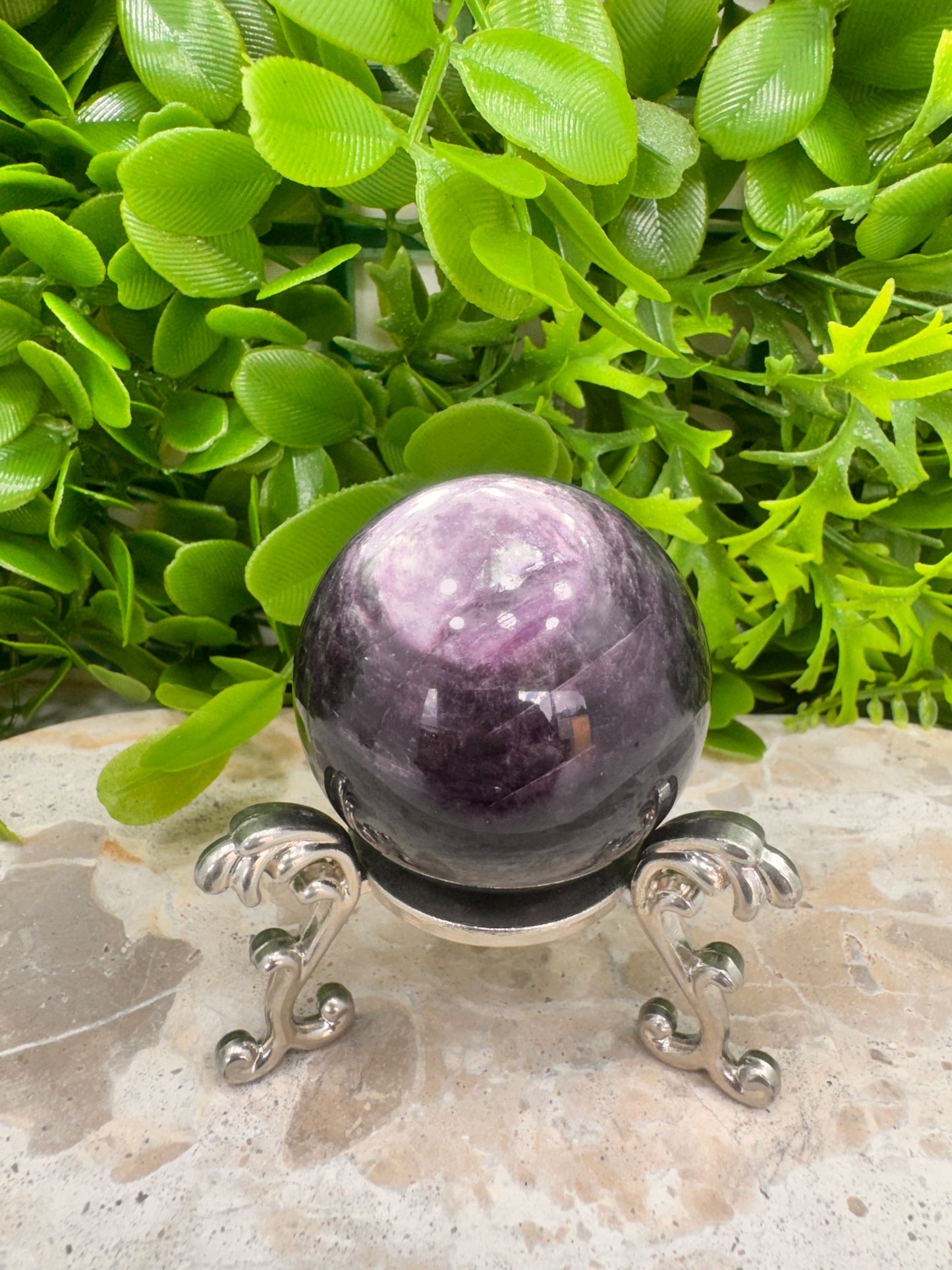 Purple Mica Sphere 182g