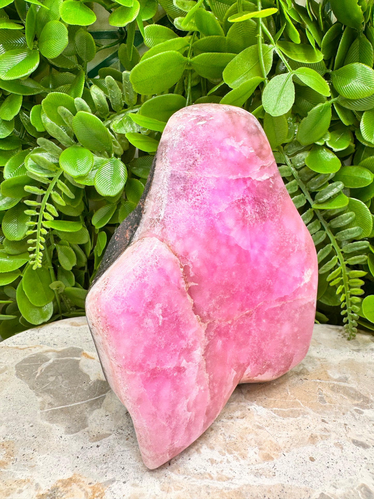 Pink Aragonite Freeform 954g