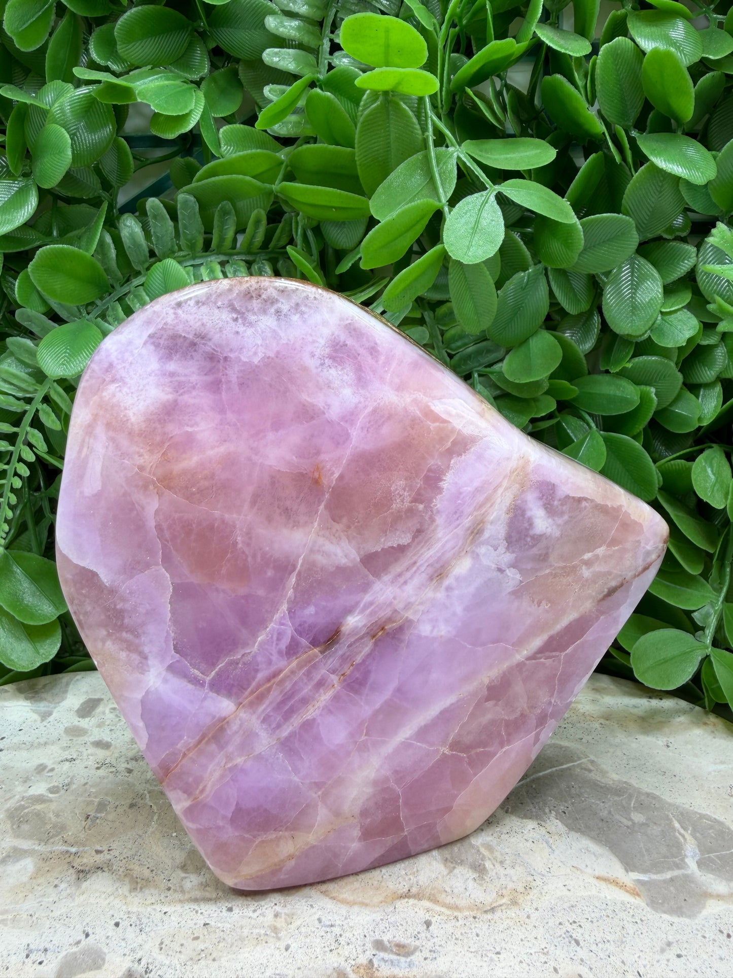 Pink Aragonite Freeform 1100g