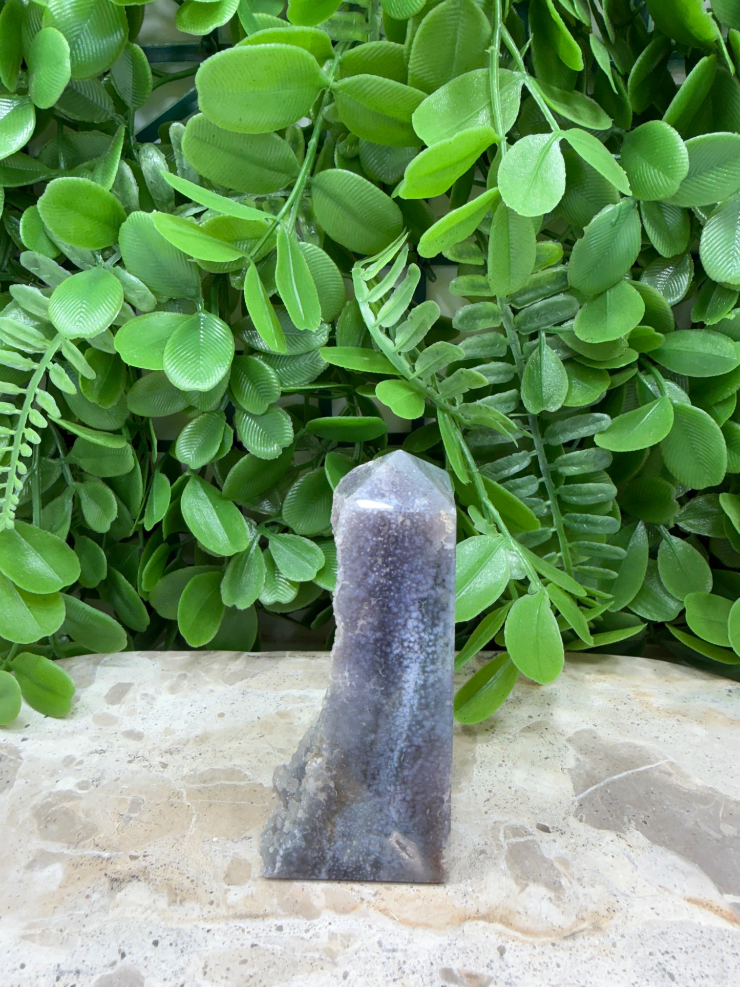 Grape Agate Freeform Point 122g
