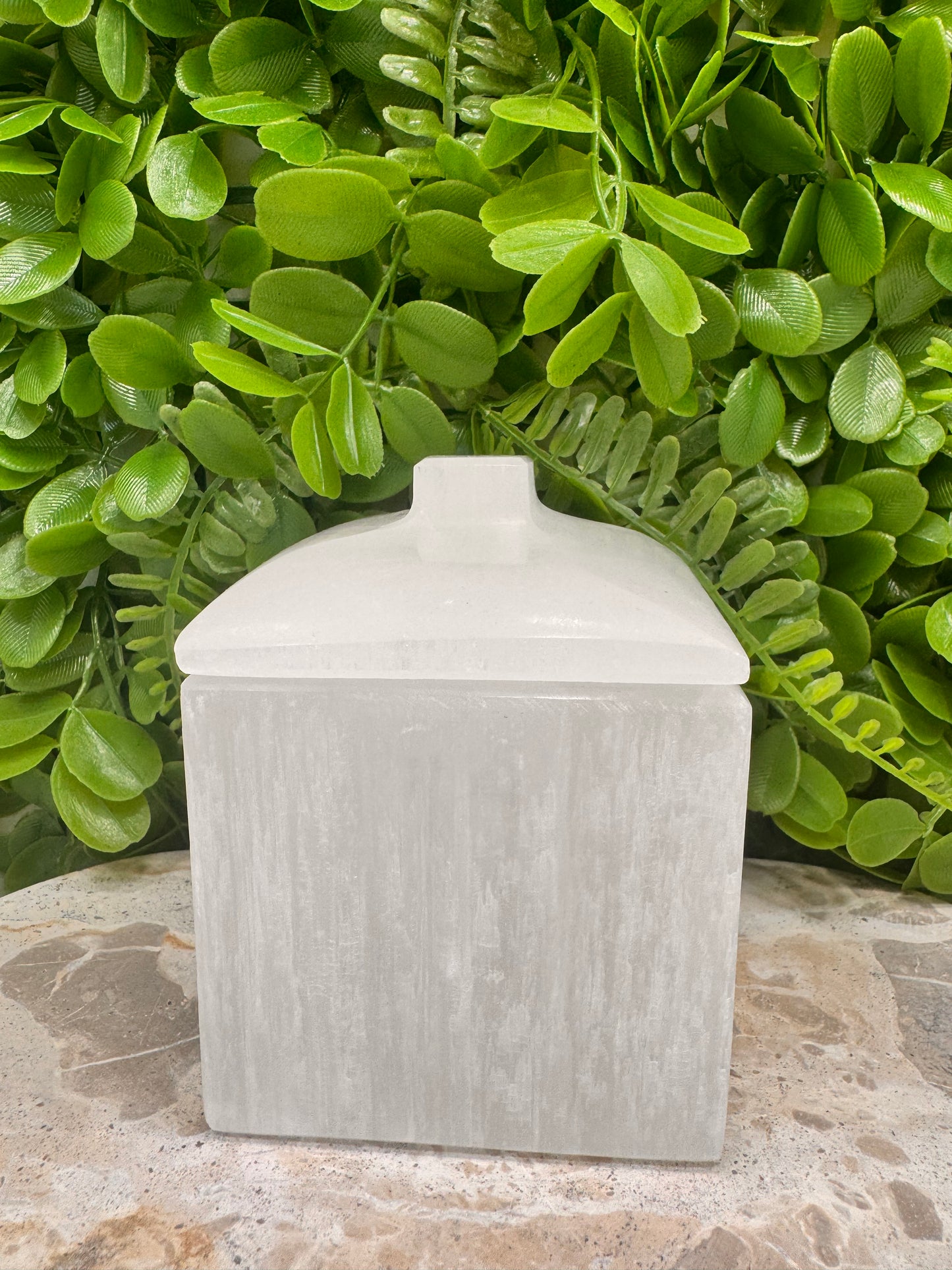 Selenite Box with Lid Approx 1050g