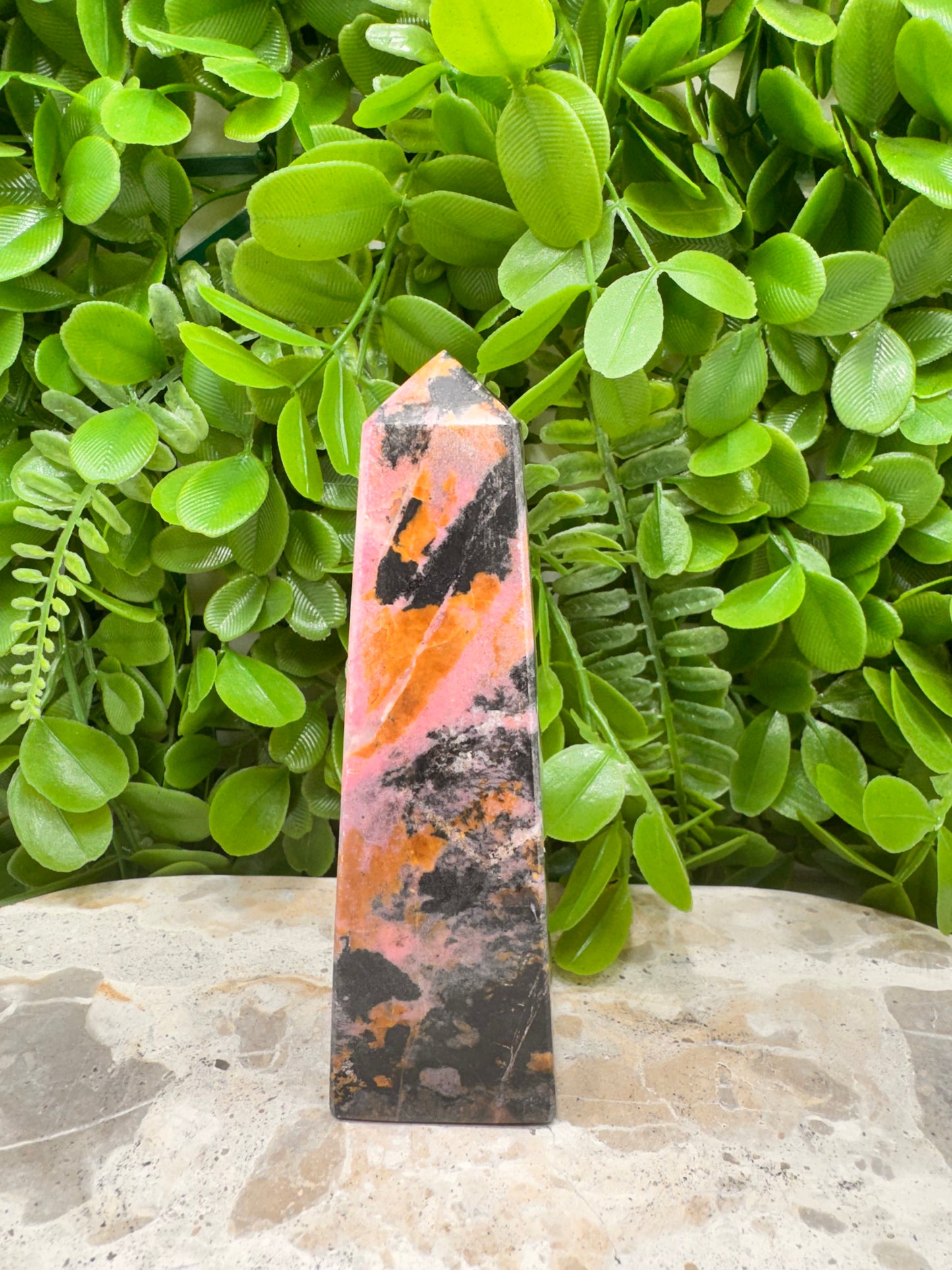 Rhodonite Tower 442g