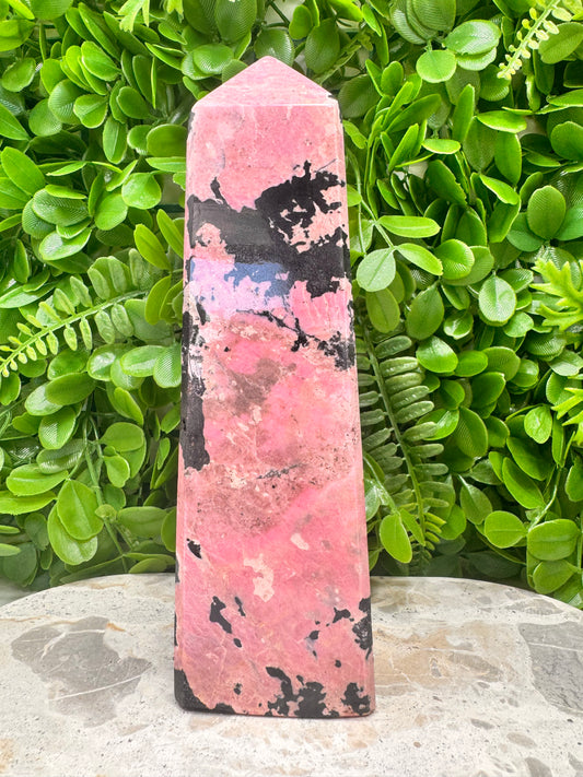 Rhodonite Tower 2090g