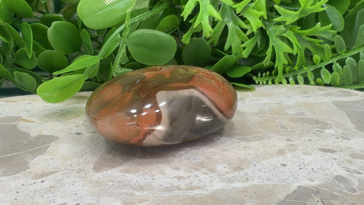 Polychrome Jasper Heart 136g