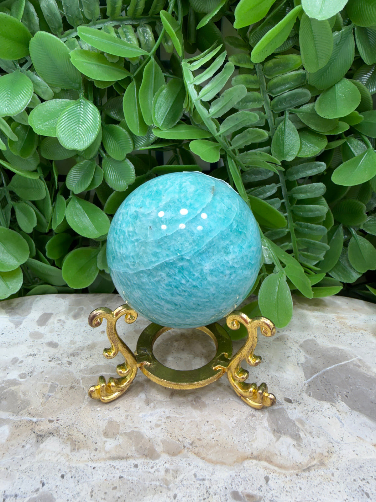 Amazonite Sphere 219g