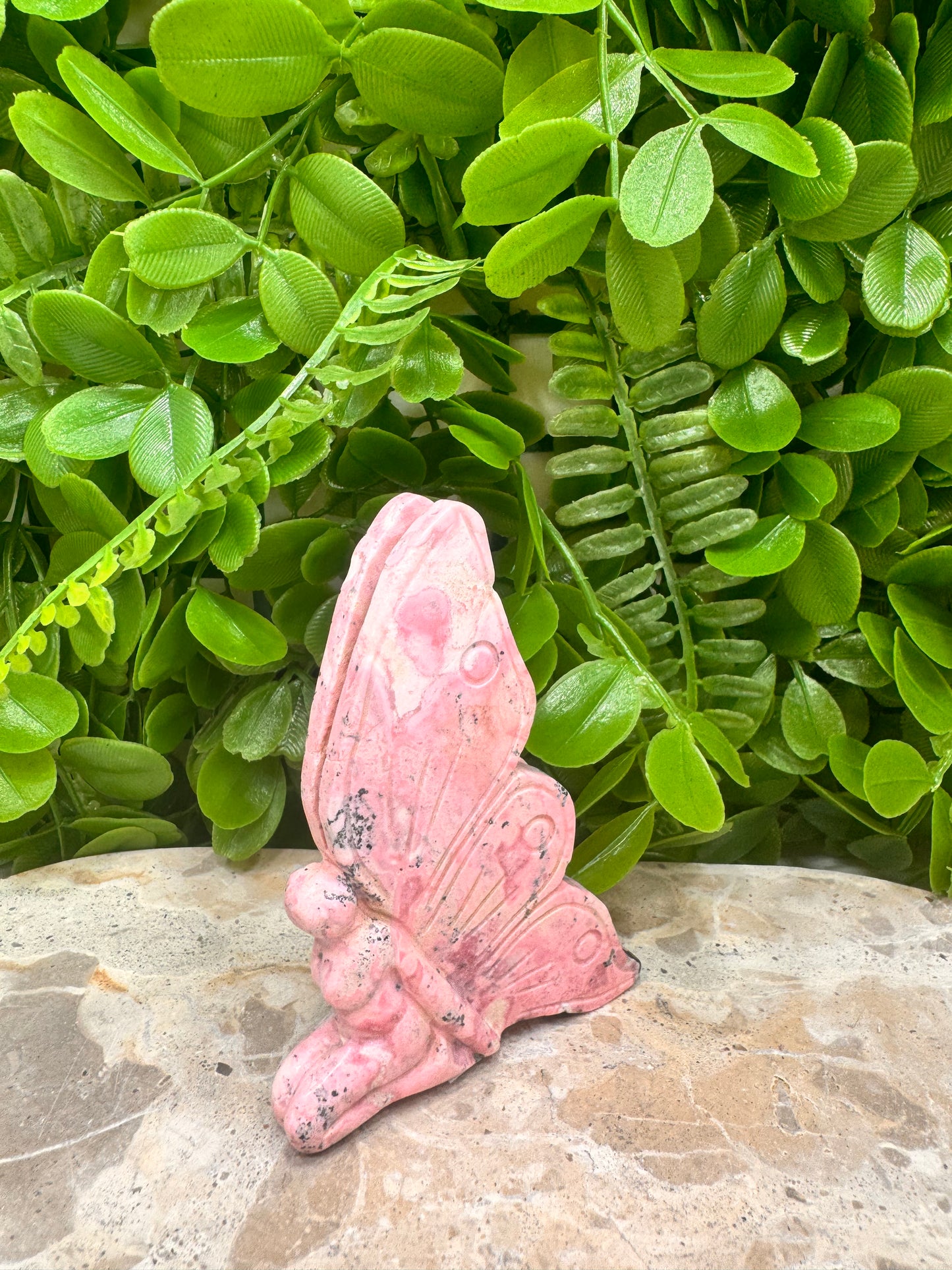 Rhodonite "Peru" Fairy 146g