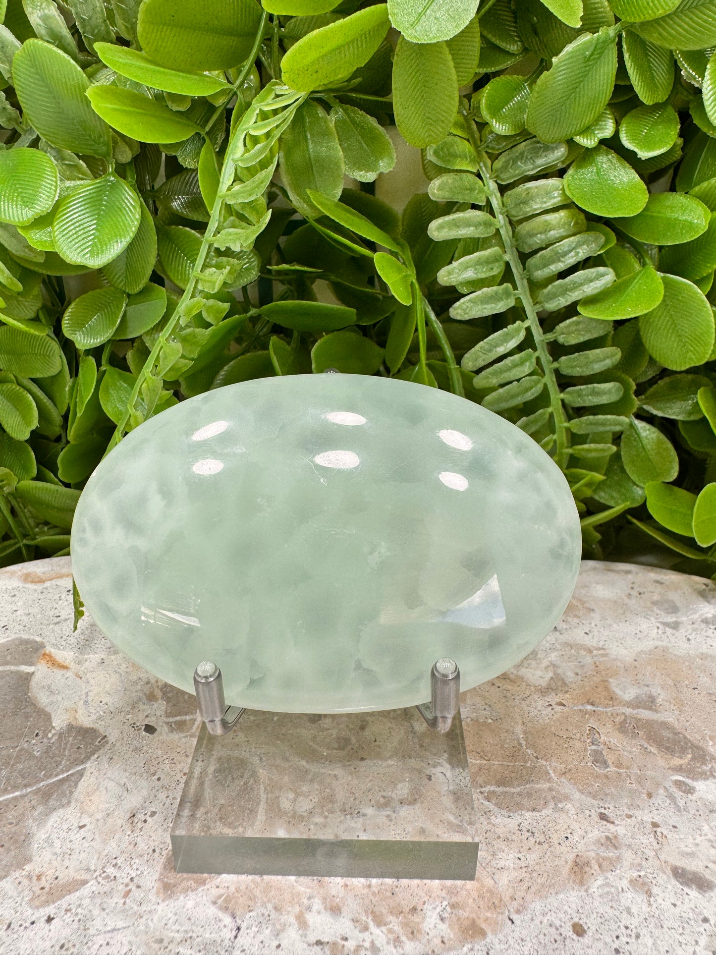 Aqua Caribbean Calcite Palm 150g