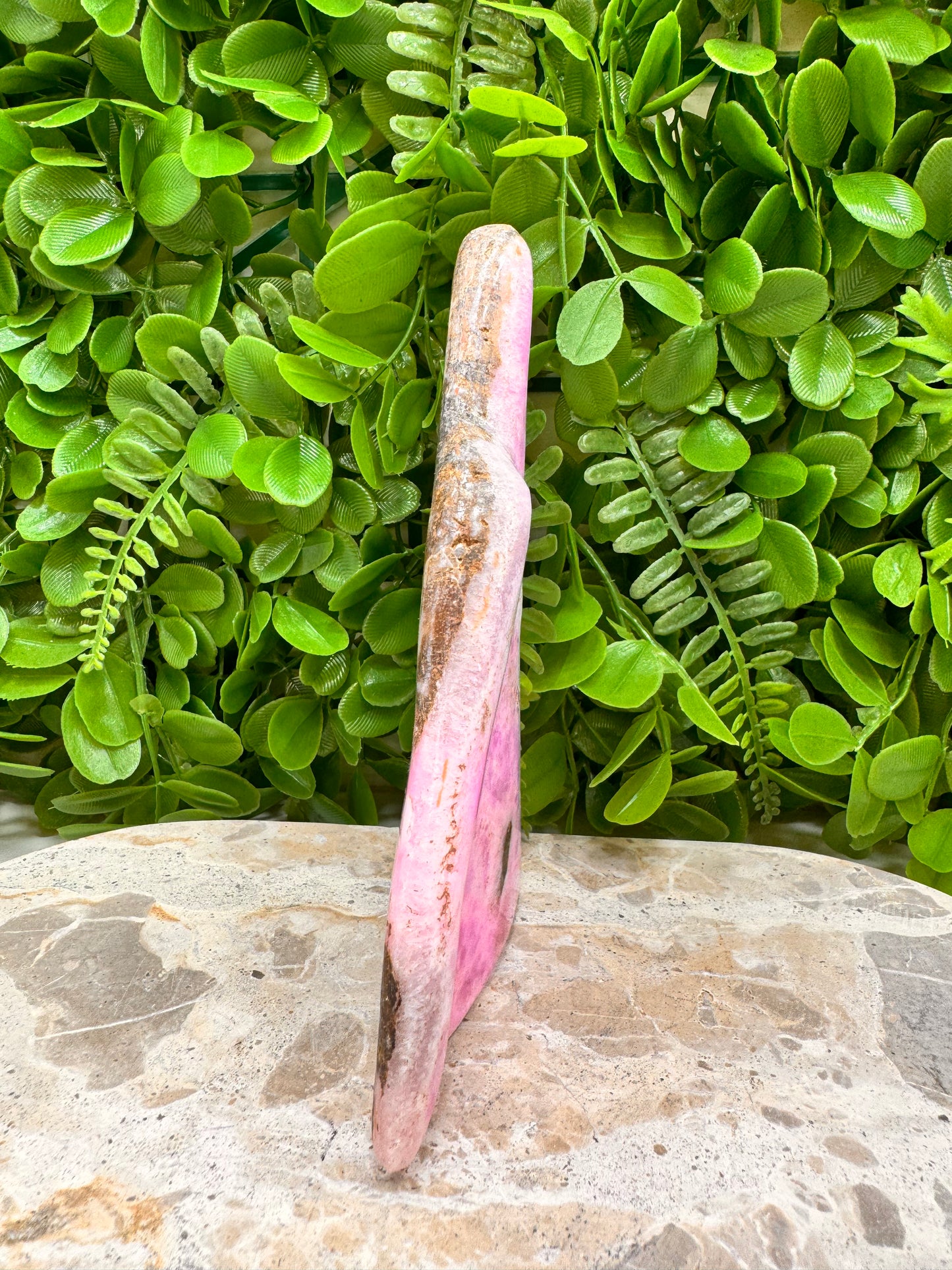 Pink Aragonite Freeform 526g