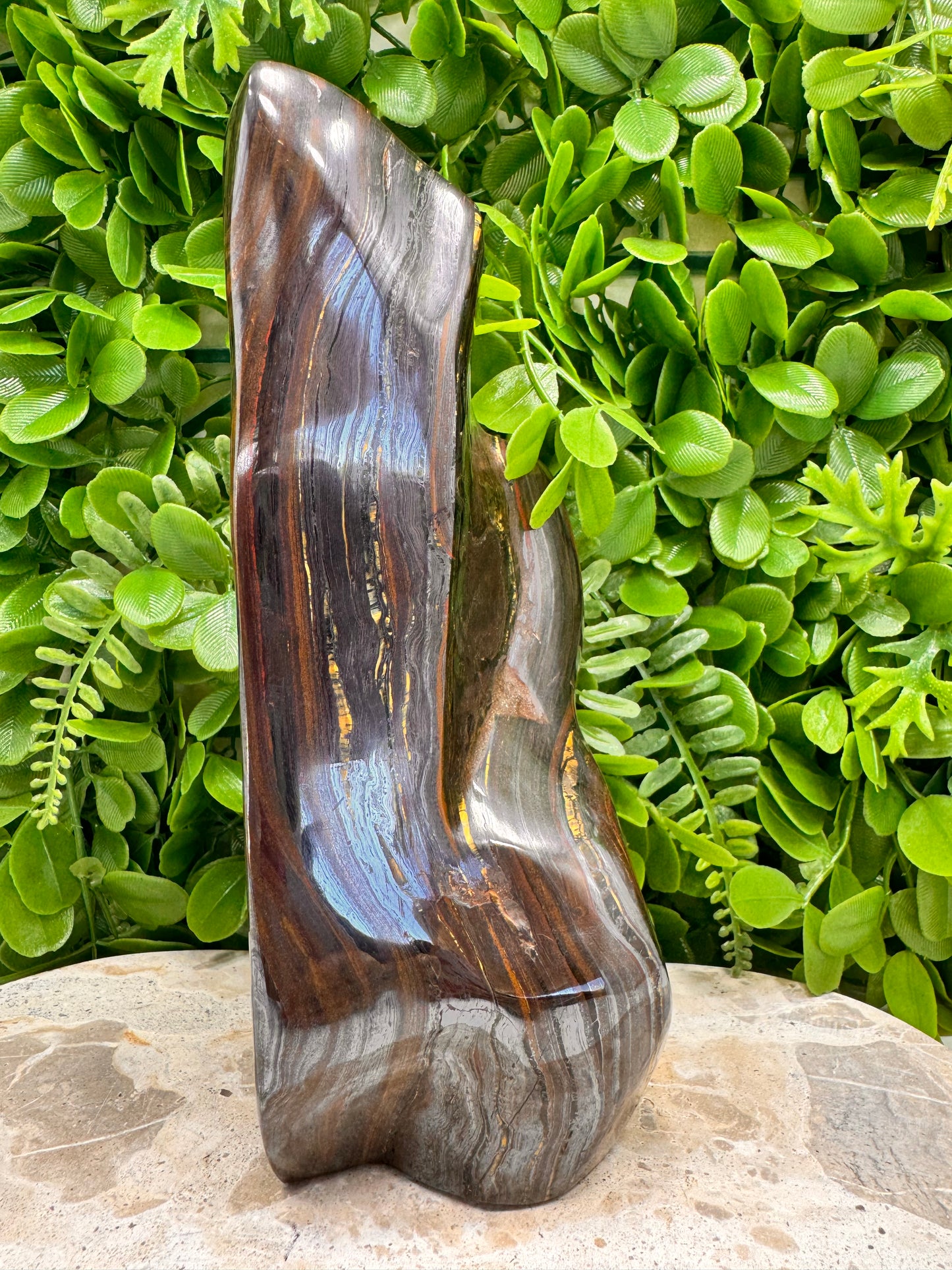 Tiger Iron with Tiger Eye Freeform 2128G