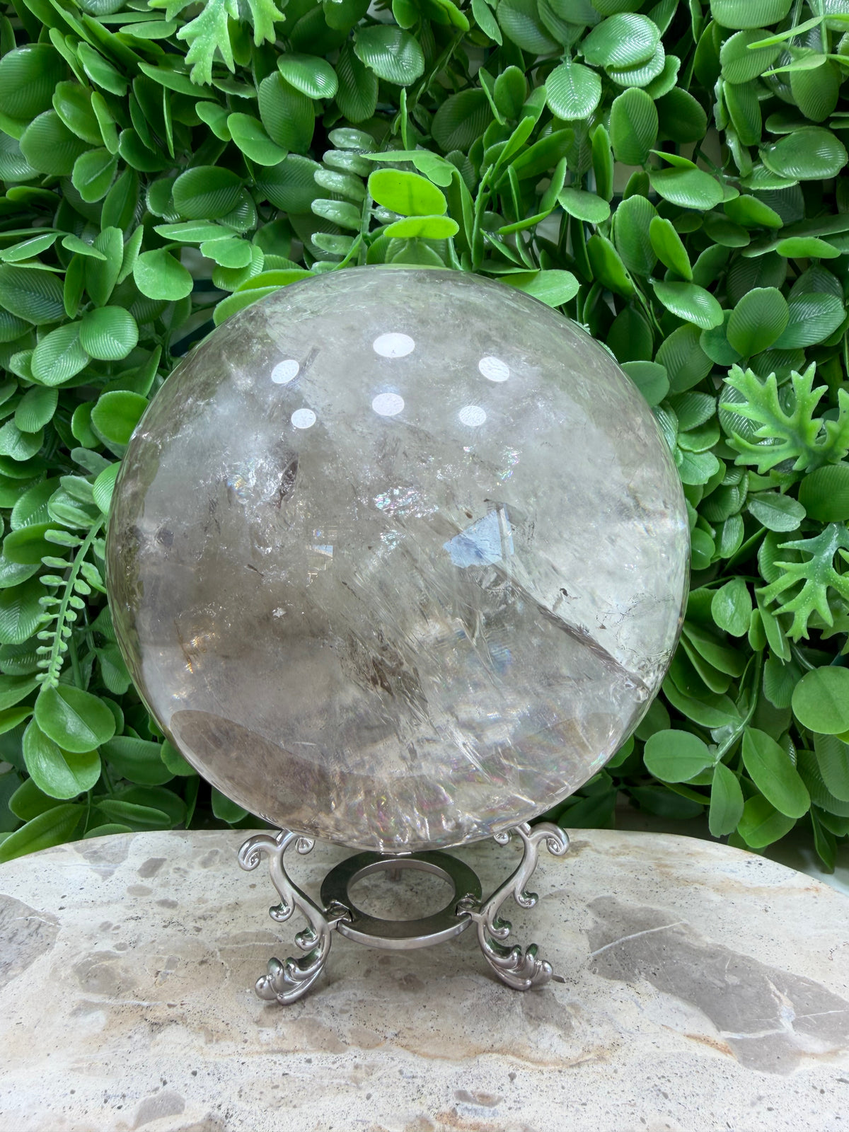 Smokey Quartz Sphere 2878g | Grounding • Protection • Calm