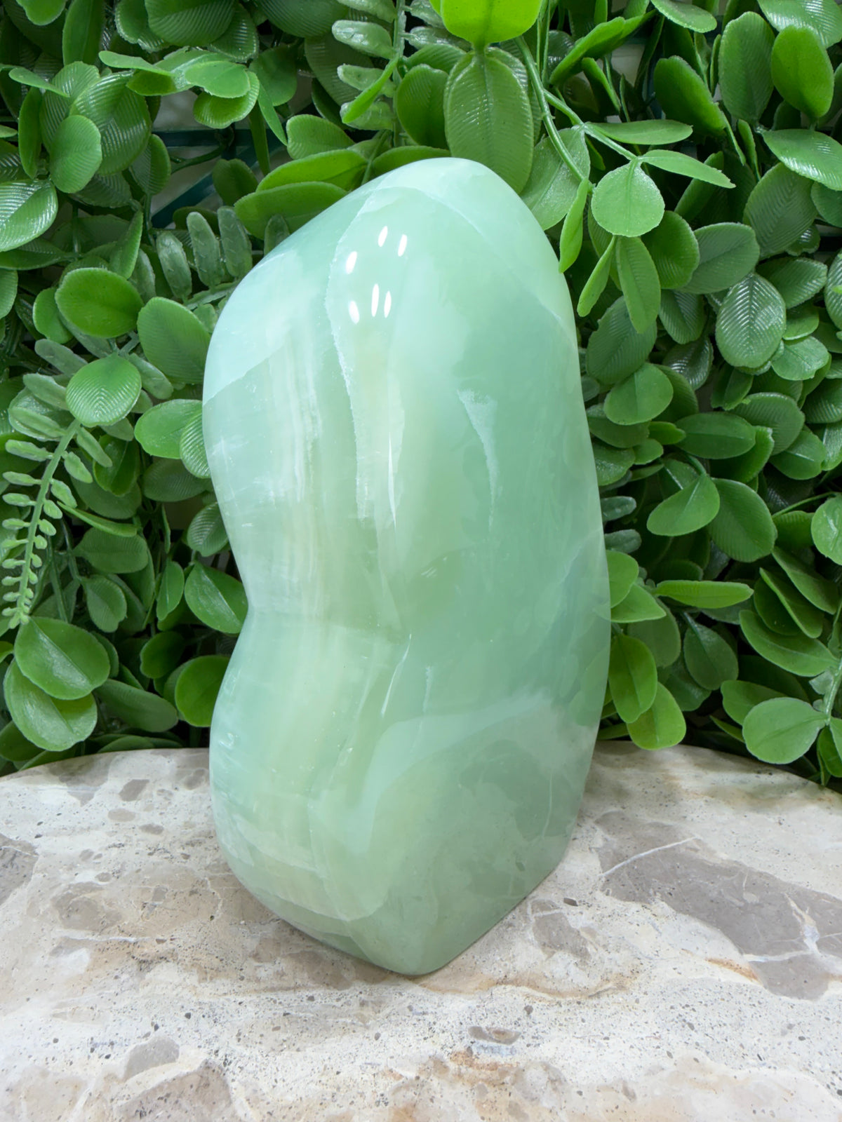 Pistachio Calcite Freeform 1226g