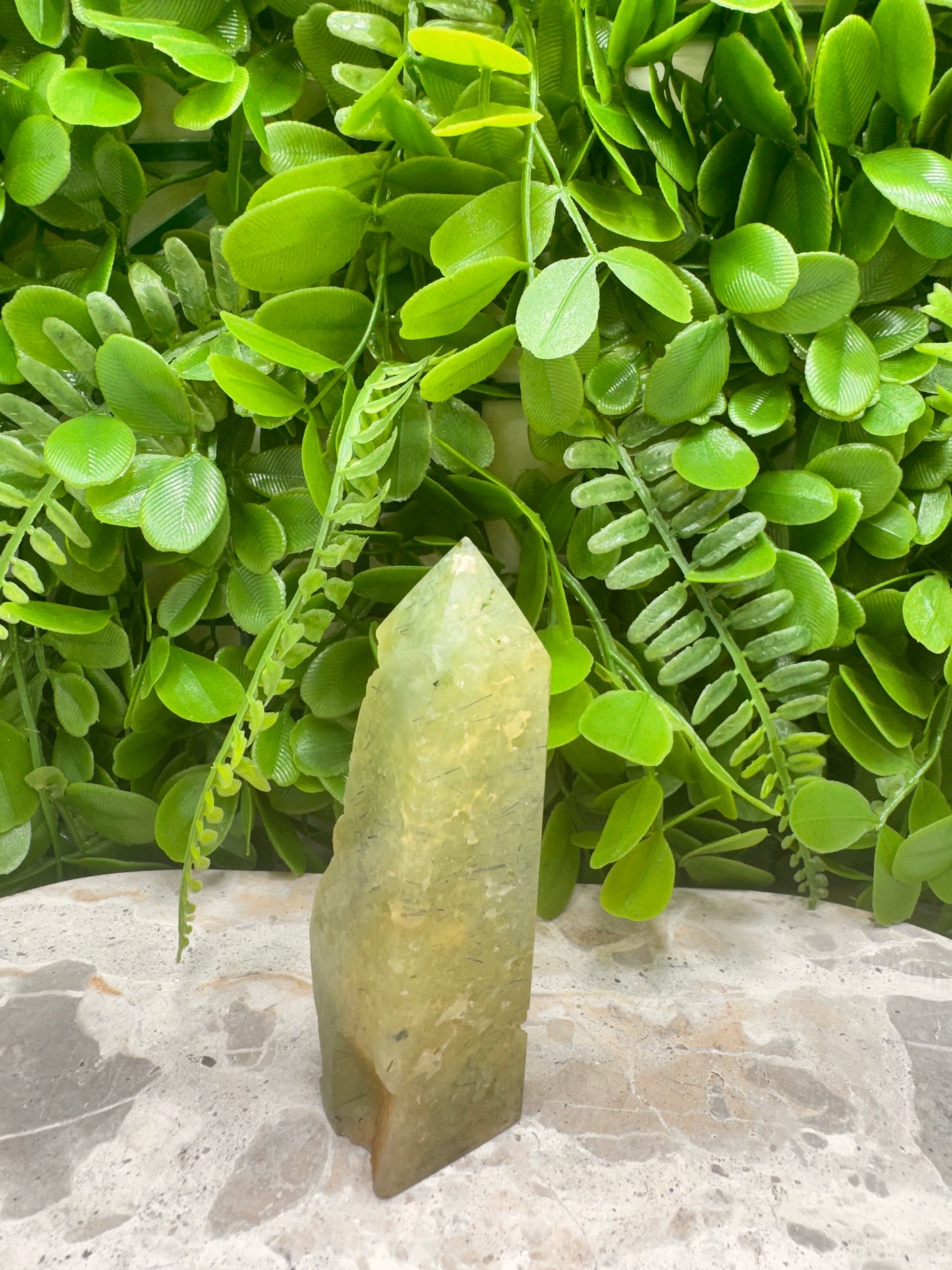 Prehnite Point Freeform 136g