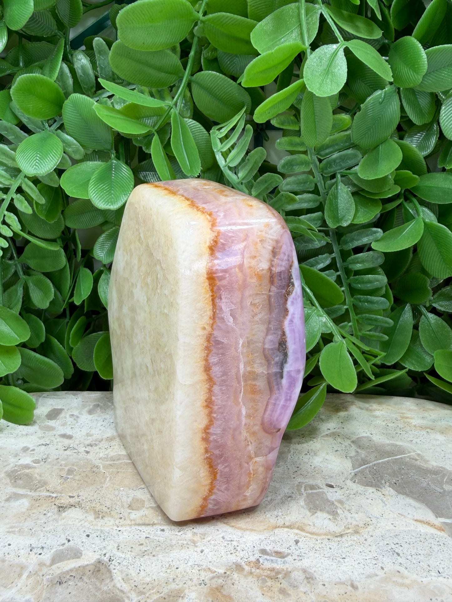 Pink Aragonite Freeform 774g
