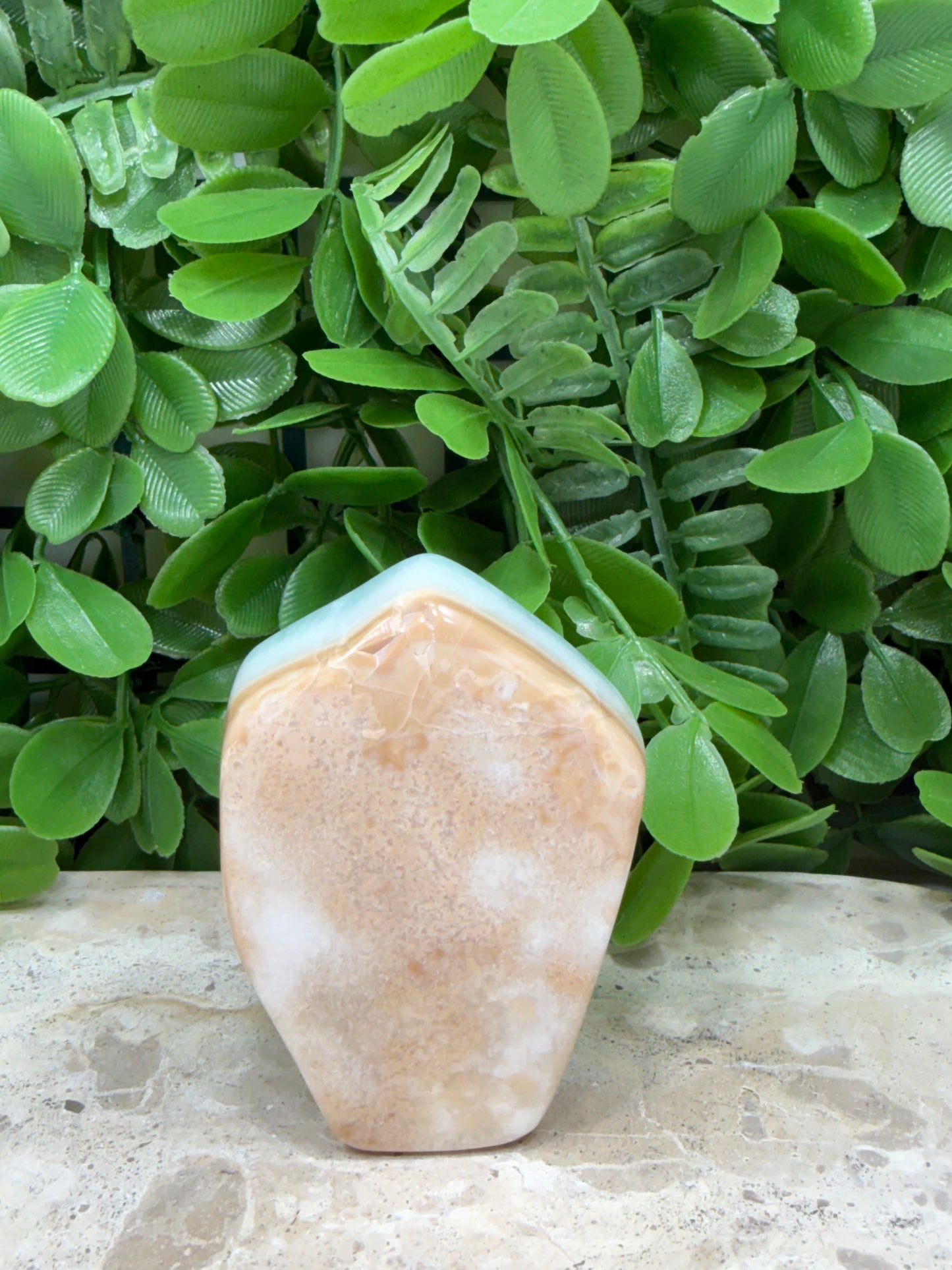 Aqua Caribbean Calcite Freeform 214g
