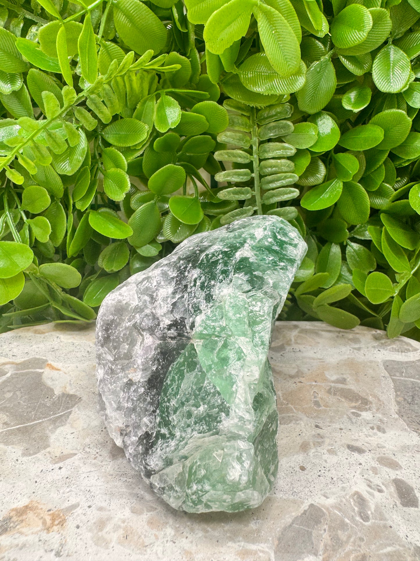 Green Fluorite Raw Freeform 1034g