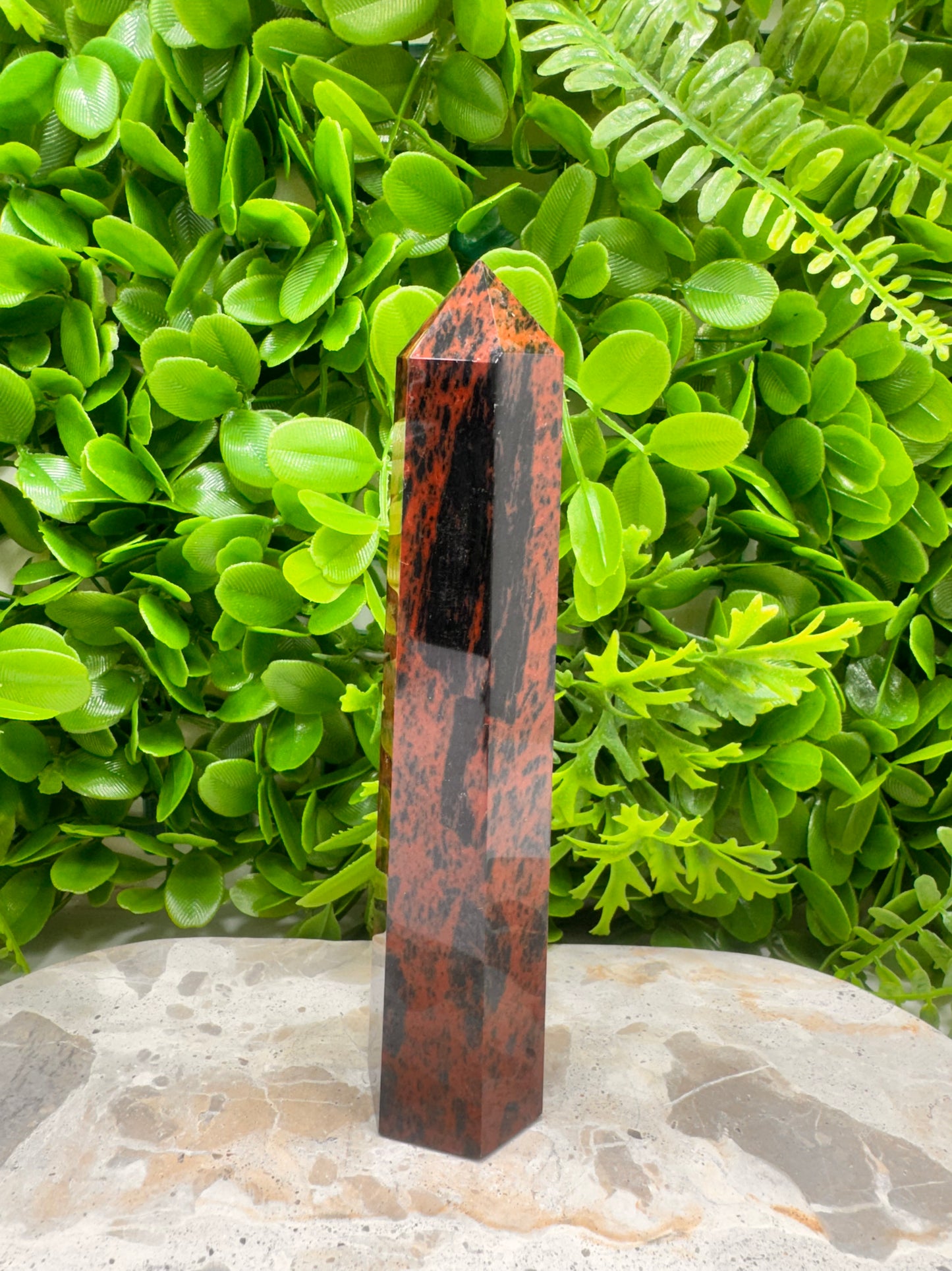 Mahogany Obsidian Tower 316g